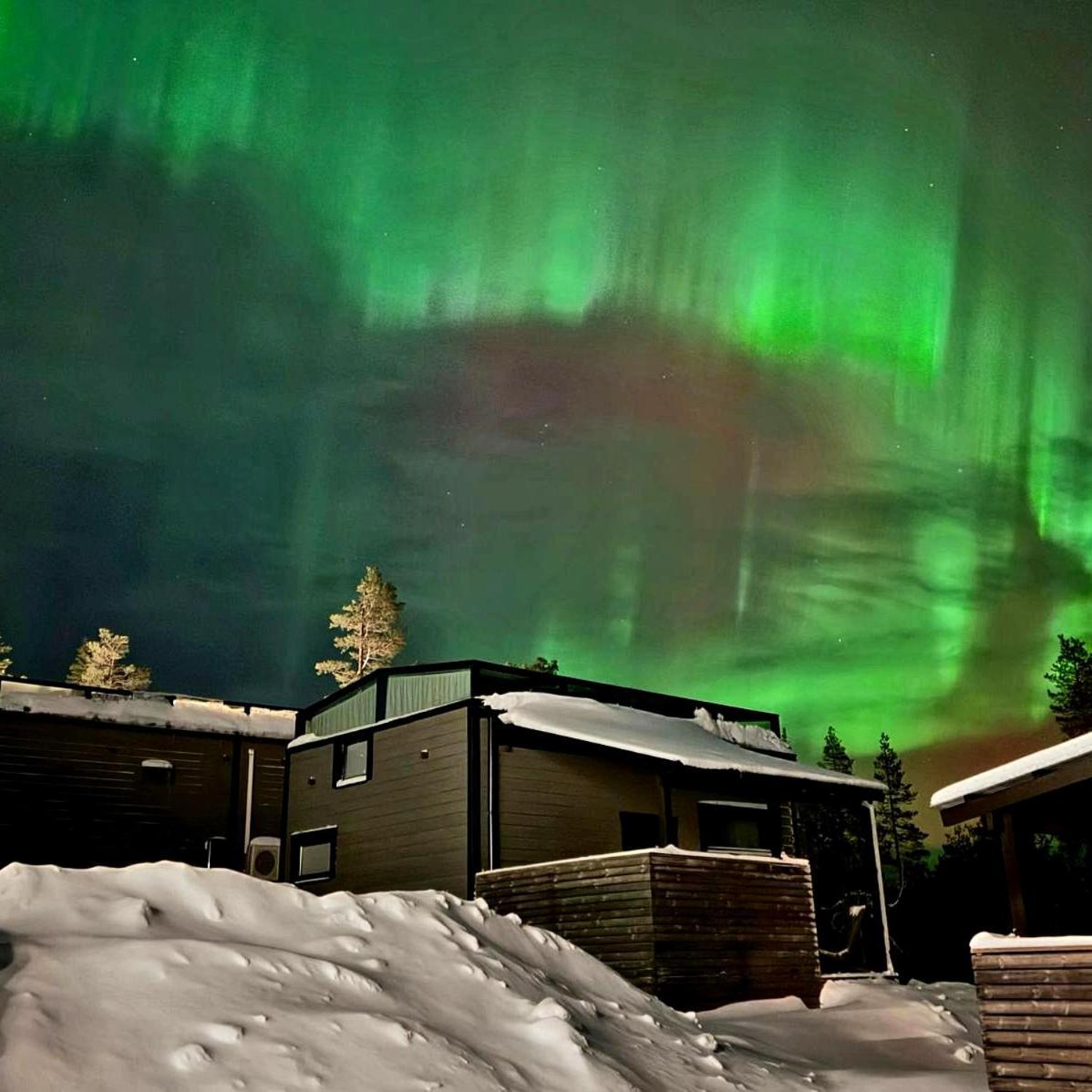 Levi Sky Igloo With Private Sauna And Hot Tub Zewnętrze zdjęcie