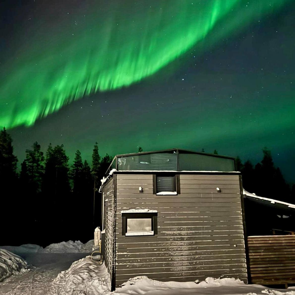 Levi Sky Igloo With Private Sauna And Hot Tub Zewnętrze zdjęcie