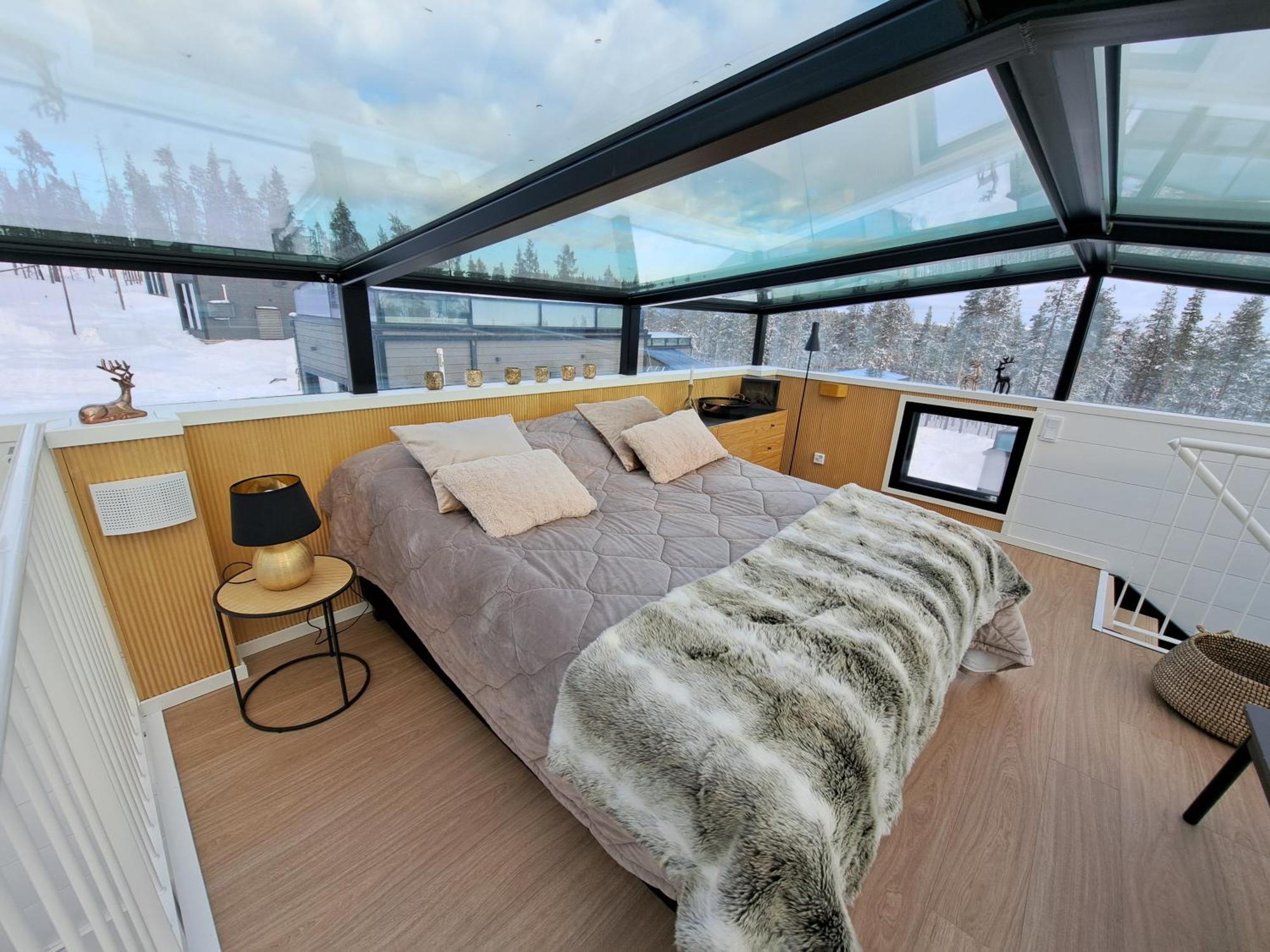 Levi Sky Igloo With Private Sauna And Hot Tub Zewnętrze zdjęcie