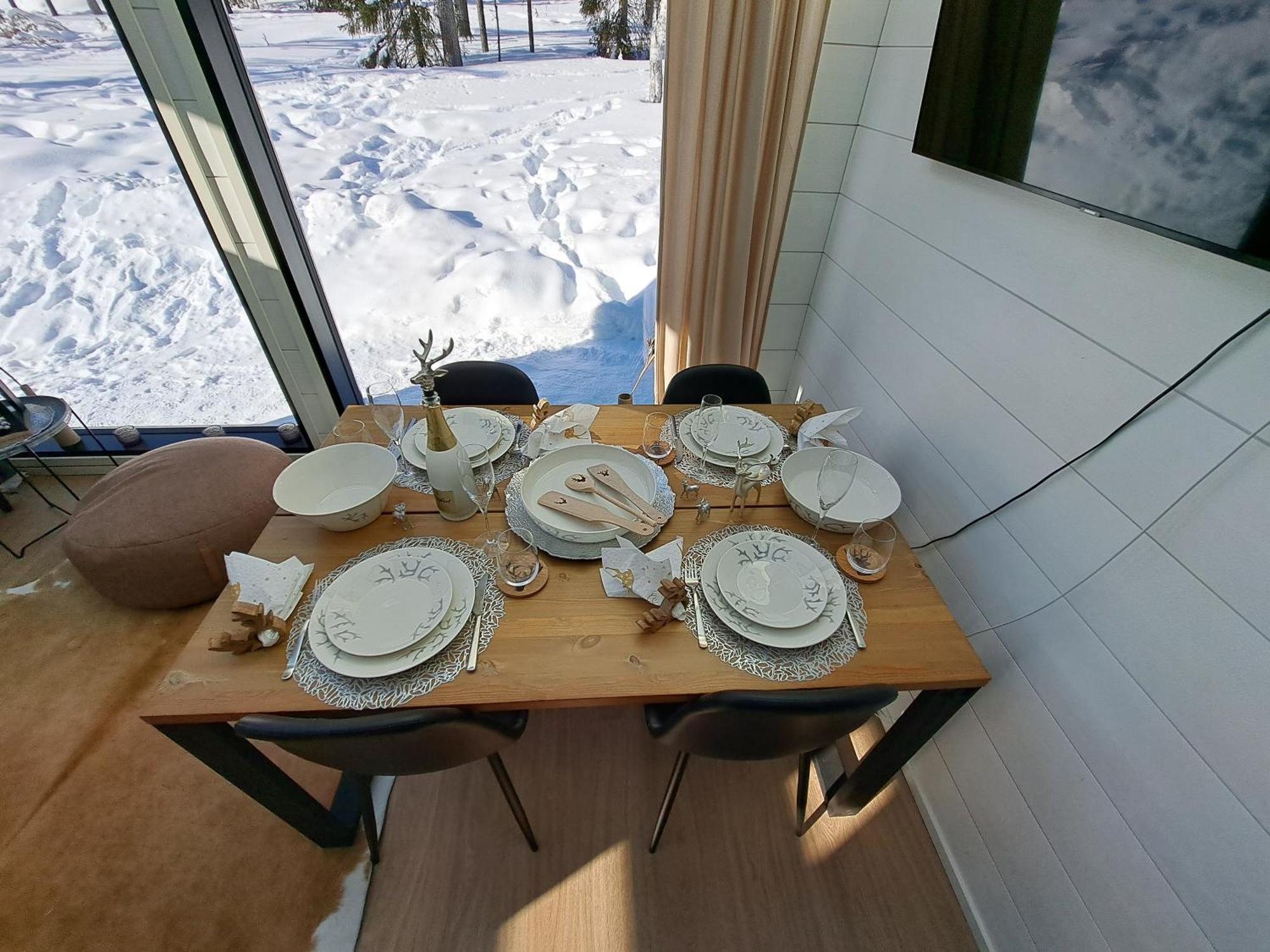 Levi Sky Igloo With Private Sauna And Hot Tub Zewnętrze zdjęcie