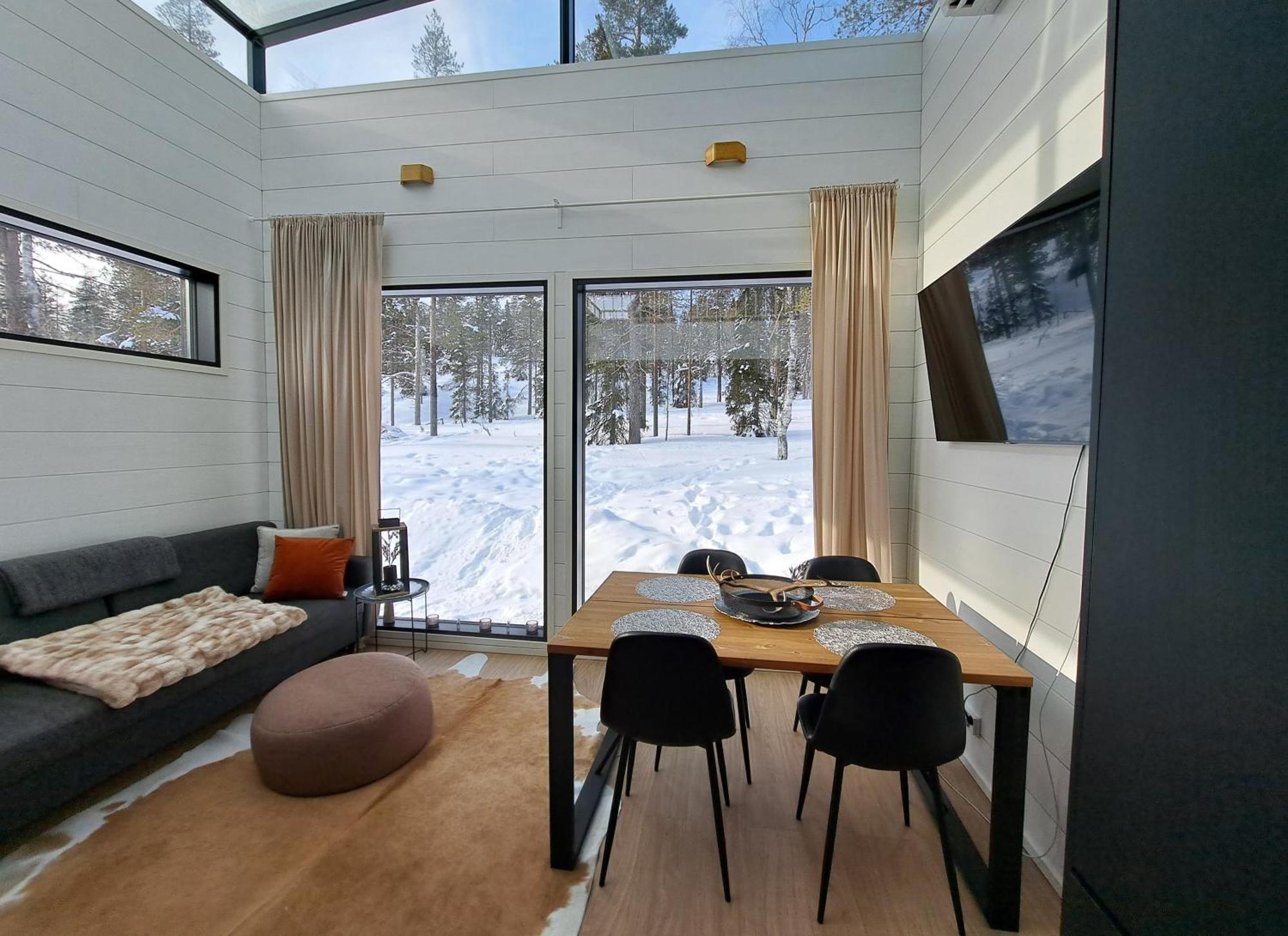 Levi Sky Igloo With Private Sauna And Hot Tub Zewnętrze zdjęcie