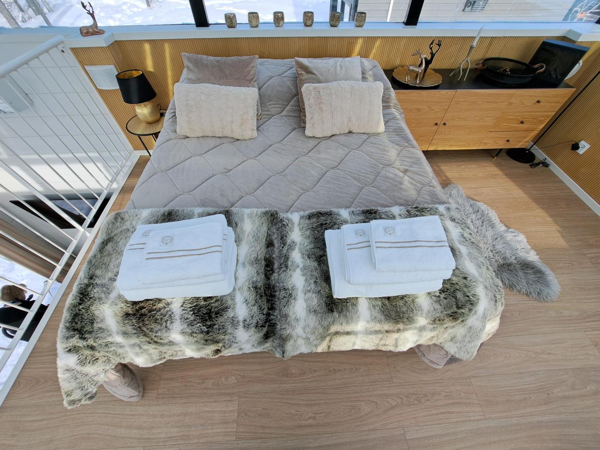 Levi Sky Igloo With Private Sauna And Hot Tub Zewnętrze zdjęcie
