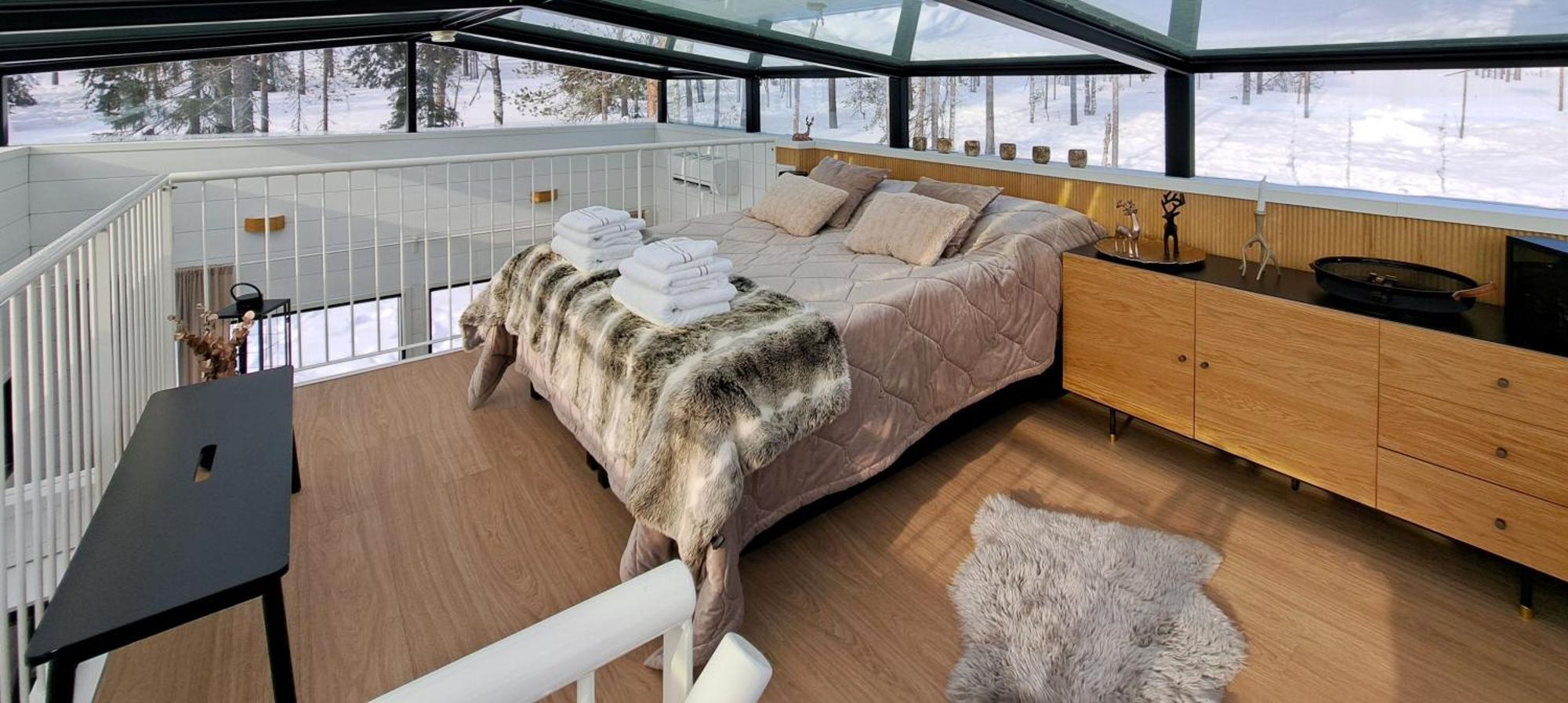 Levi Sky Igloo With Private Sauna And Hot Tub Zewnętrze zdjęcie